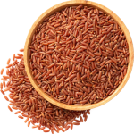 Red puttu rice