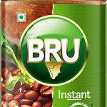 Bru coffee powder jar