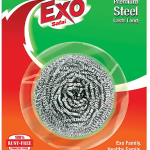 Exo scrubber steel brush